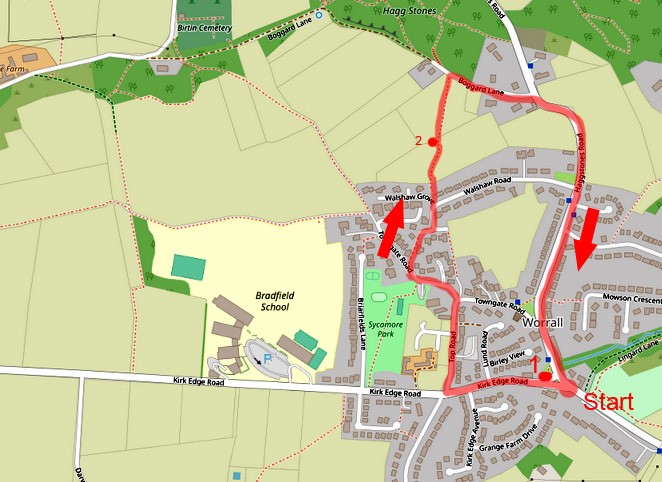 worrall troughs map