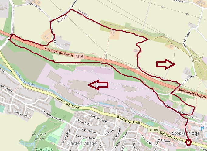 Bramall Lane map