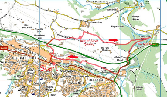 Isle of Skye map