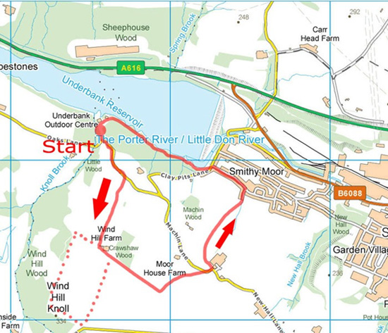 Underbank map
